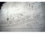 A detail from the comprehensive drawings, in this case the RNLI Tamar class lifeboat.